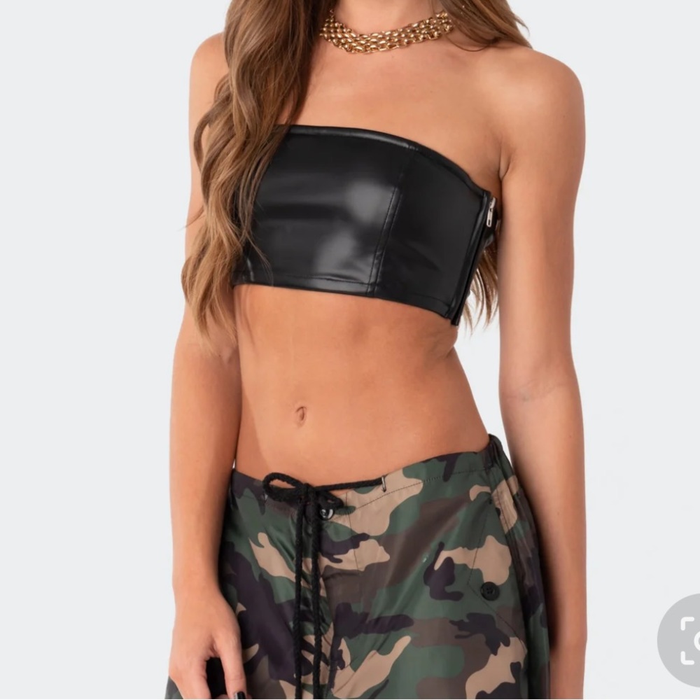 Sage latex bandeau top - sold out